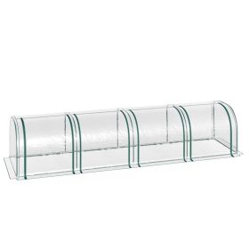 Portable Plant Refuge: 13ft Tunnel Greenhouse with UV Protection