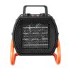 Greenhouse Heater, 1500W Electric PTC Space Heater with Fan, Low & High Heat Modes, 40Â° Adjustable Angle, Overheat Protection, Portable for Grow Tent