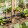 Automatic Drip Irrigation System Kit with 360Â° Bendable Nozzles, Tool-Free Setup for Garden Greenhouse Lawn Patio