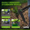 Weed Puller Tool with Long 43' Handle, No Bending, Easy Eject â€“ Removes Weeds Effortlessly