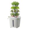 Hydroponic Tower, 20 Pods 4 Tiers Hydroponics Growing System Kit, Vertical Home Hydronic Garden with 20L Water Tank & Pump