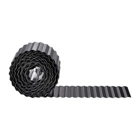 Galvanized Steel Landscape Edging, 40 ft x 6 in Metal Edging for Landscaping with Gloves, Easy-to-Install Bendable Metal Strips
