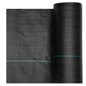 Weed Barrier Fabric Heavy Duty, 3x100FT 5oz Landscape Fabric, Woven Weed Blocker Fabrics, Garden Fabrics Weeds Barrier, Weeds Control Ground Cover