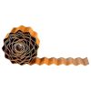Carbon Steel Landscape Edging, 40 ft x 6 in Steel Edging for Landscaping with Gloves, Easy-to-Install Bendable Metal Strips