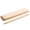 Wooden Garden Stakes, 25 Pcs 36 x 0.5 x1.5 in Survey Grading Stakes, Garden Ground Stake with Sharp Point, Fir Wood Plant Support Stake