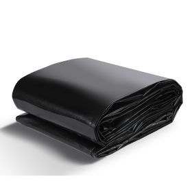 Pond Liner, 10 x 13 ft 20 Mil Thickness, Pliable LLDPE Material Pond Skins, Easy Cutting Underlayment for Fish or Koi Ponds, Water Features