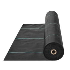 3FTx50FT Premium Heavy Duty Weed Barrier Landscape Fabric, 3.2OZ Woven Geotextile Fabric Under Gravel, High Permeability for Weed Blocker Weed Mat