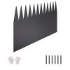 Steel Landscape Edging, 4 Packs 40 x 12 in Rust-Resistant Metal Landscape Edging, Bendable Garden Edging Border, Heavy Duty Lawn Edging