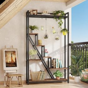 Large 7-Tier Plant Stand with 5 S-Hooks BlumenstÃ¤nder for Home Garden Organization And Decor