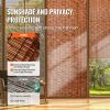 Natural Reed Fencing, 5.5 ft x 16.4 ft, Reed Screen Curtain Balcony Reed Fence Roll for Outdoor Backyard Patio