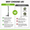 Weed Puller Tool with Long 43' Handle, No Bending, Easy Eject â€“ Removes Weeds Effortlessly