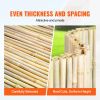 Natural Rolled Bamboo Fence, Eco-Friendly Bamboo Privacy Fence 6 ft H x 8 ft L x 0.75 in D. , Decorative Bamboo Privacy Screen for Garden, Backyard