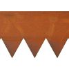 Steel Landscape Edging, 6 Packs 40 x 6 in Weather-Resistant & Pre-Rust Metal Landscape Edging, Bendable Garden Edging Border, Heavy Duty Lawn Edging