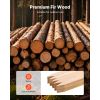 Wooden Garden Stakes, 25 Pcs 24 x 0.5 x1.5 in Survey Grading Stakes, Garden Ground Stake with Sharp Point, Fir Wood Plant Support Stake