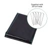 Woven weedbarrier panel,3.0oz,6'x16',Black