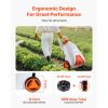 Battery-Powered Sprayer with Wheeled Cart, 13.1 Gallons Electric Weed Sprayer, Adjustable 0-80 PSI, Yard Lawn Sprayers with Wheels