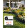 Galvanized Steel Landscape Edging, 40 ft x 12 in Metal Edging for Landscaping with Gloves, Easy-to-Install Bendable Metal Strips