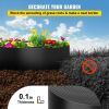 Landscape Edging, 10 inch Depth 150 ft Total Length, Recycled HDPE Coiled Terrace Board, Flexible Bender Border for Landscaping, Lawn, Garden, Yard