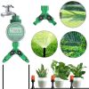 1pc Water Timer For Garden Irrigation System; Automatic Digital Sprinkler Timer LCD Display Hose Timer With Y-Shaped Quick Connector; Watering Program