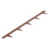 Steel Landscape Edging, 10 Packs 40 x 4.5 in Weather-Resistant & Pre-Rust Metal Landscape Edging, Bendable Garden Edging Border