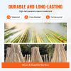 Natural Bamboo Fence Privacy Screen, Eco-Friendly Privacy Bamboo Slat Fence, 6 ft H x 13 ft L Decorative Bamboo Screen Panel, for Garden, Backyard