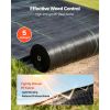 Weed Barrier Fabric Heavy Duty, 6x250FT 5oz Landscape Fabric, Woven Weed Blocker Fabrics, Garden Fabrics Weeds Barrier, Weeds Control Ground Cover