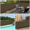 8'X50' Sand HDPE Fence