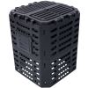 Garden Composter Bin Made from Recycled Plastic â€“ 90 Gallons (340Liter) Large Compost Bin - Create Fertile Soil with Easy Assembly, Lightweight