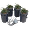 DWC Hydroponics Grow System, Hydroponic Growing System with Top Drip Kit, Deep Water Culture 5-Gallon 4 Buckets, with Air Pump