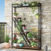 Large 7-Tier Plant Stand with 5 S-Hooks BlumenstÃ¤nder for Home Garden Organization And Decor