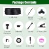 Automatic Drip Irrigation System Kit with 360Â° Bendable Nozzles, Tool-Free Setup for Garden Greenhouse Lawn Patio