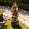 4-Size Height Adjustable Trellis Planter with 2L Self-Watering Tank