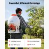 Gas Powered Backpack Sprayer, 26.5CC 0.9HP Engine, Garden Sprayer with 5 Gallon Tank, Large Area Coverage