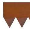 Steel Landscape Edging, 6 Packs 40 x 6 in Weather-Resistant & Pre-Rust Metal Landscape Edging, Bendable Garden Edging Border, Heavy Duty Lawn Edging