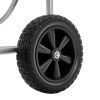 Hose Reel Cart, Hold Up to 250 ft of 5/8'' Hose, Garden Water Hose Carts Mobile Tools with 4 Wheels
