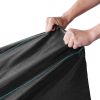Weed Barrier Landscape Fabric, 6.5*330FT Heavy Duty Garden Weed Fabric, Woven PP Weed Control Fabric, Driveway Fabric