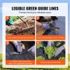 Weed Barrier Landscape Fabric, 6*300FT Heavy Duty Garden Weed Fabric, Woven PP Weed Control Fabric, Driveway Fabric, Geotextile Fabric for Landscaping