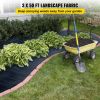 3FTx50FT Premium Weed Barrier Fabric Heavy Duty 5OZ, Woven Weed Control Fabric, High Permeability Good for Flower Bed