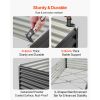 Metal Raised Garden Bed, 6 x 3 x 1.4 ft Outdoor Galvanized Planter Garden Box, Open Bottom Design, Large Planter Raised Bed for Growing Vegetables