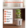 Hydroponic Tower, 20 Pods 4 Tiers Hydroponics Growing System Kit, Vertical Home Hydronic Garden with 20L Water Tank & Pump