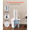 Hydroponic Tower, 20 Pods 4 Tiers Hydroponics Growing System Kit, Vertical Home Hydronic Garden with 20L Water Tank & Pump