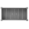 48x24x30in Elevated Raised Garden Bed with Legs, Wooden Planter Box for Outdoor Vegetable Herb Flower Fruit Growing