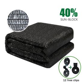 Shade Cut Edge,black (size: 6*20FT)