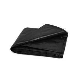 Pond Liner, 20 MIL for Fish Ponds, Water Features, Fountains and Water Gardens, Black (size: PE)