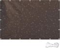 Sun Shade Sail 9'9"x13' Waterproof Shade Cloth Canopy Sunshade Camping Tarps Tent Cover with Grommets for Backyard Yard Deck Patio Pergola Garden Outd