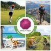 Umbrella Hat, Fishing Hat Hands Free Waterproof Adjustable Sun Rain Cap Hat with Elastic Band Fit for Fishing