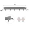Steel Landscape Edging, 5 Packs 39 x 4 in Rust-Resistant Metal Landscape Edging, Bendable Garden Edging Border, Heavy Duty Lawn Edging