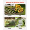 Steel Landscape Edging, 5 Packs 39 x 3 in Rust-Resistant Metal Landscape Edging, Bendable Garden Edging Border, Heavy Duty Lawn Edging